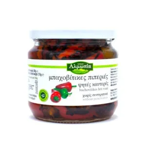 Almopia Hot Roast Peppers 260g