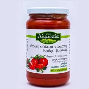 Almopia Sauce Thyme and Basil 360g