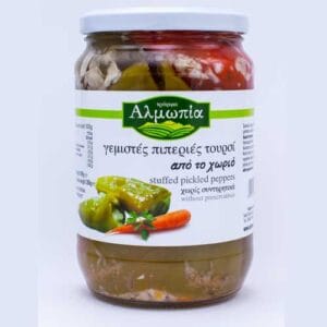 Almopia Stuffed Pickled Peppers 680g