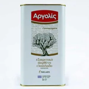 Extra Virgin Oil 3lt Argolis