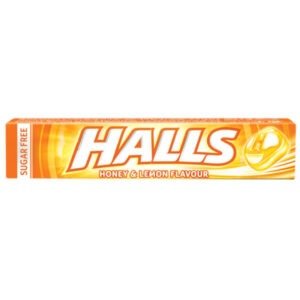 Halls Cool Caramels Honey Lemon 32g