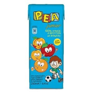 Rea Kids Juice 4 Fruits Blue 250ml