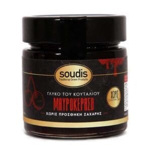 Soudis Sweet Preserve No Sugar Black Cherry 300g