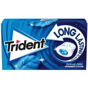 Trident Long Gum Peppermint 22g