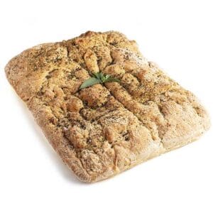 Frozen Greek Bread Focaccia With Basil 850g