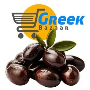 Greek Origin Kalamata Black Olives 300g