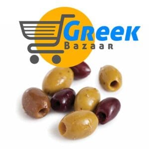 Greek Origin Kalamata Pitted Mixed Olives 500g