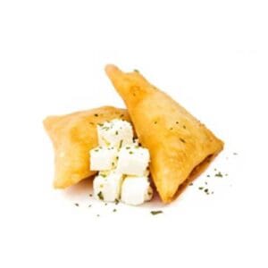 Triangular Fyllo filled with Cheese